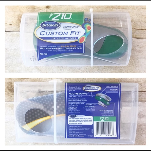 DR. SCHOLL’S Custom Fit Orthotic Inserts NIB - Picture 2 of 5